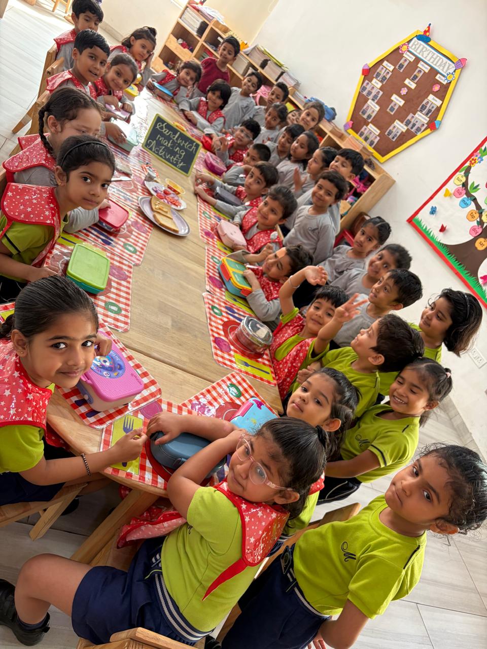 Sandwich Making Activity